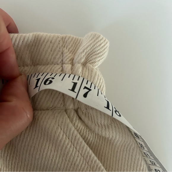 ZARA PAPER BAG PANTS 100% COTTON - Picture 12 of 15